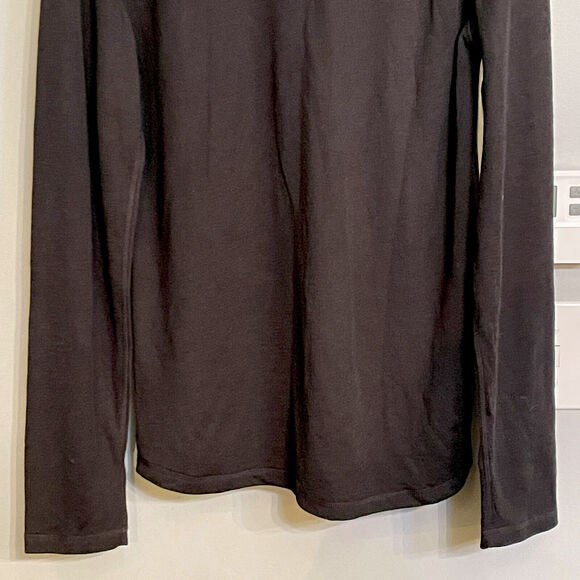 Omni-Wool Shirt 1/4 Zip Mock Neck Pullover Active Base Layer Mens XL EUC - Picture 6 of 10